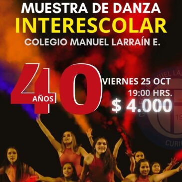 MUESTAR DE DANZA INTERESCOLAR